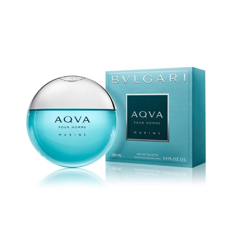 Bvlgari Aqva Pour Homme Marine EdT 100ml Flasche und Verpackung